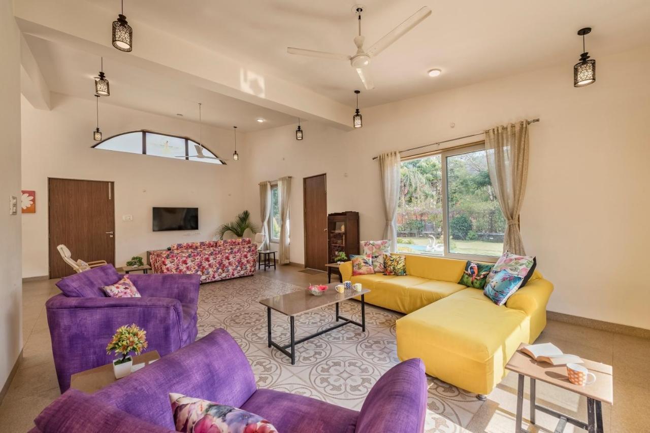 Saffronstays Roselle, Malavli - Pet-Friendly Pool Villa With Modern Interiors Lonavala Kültér fotó