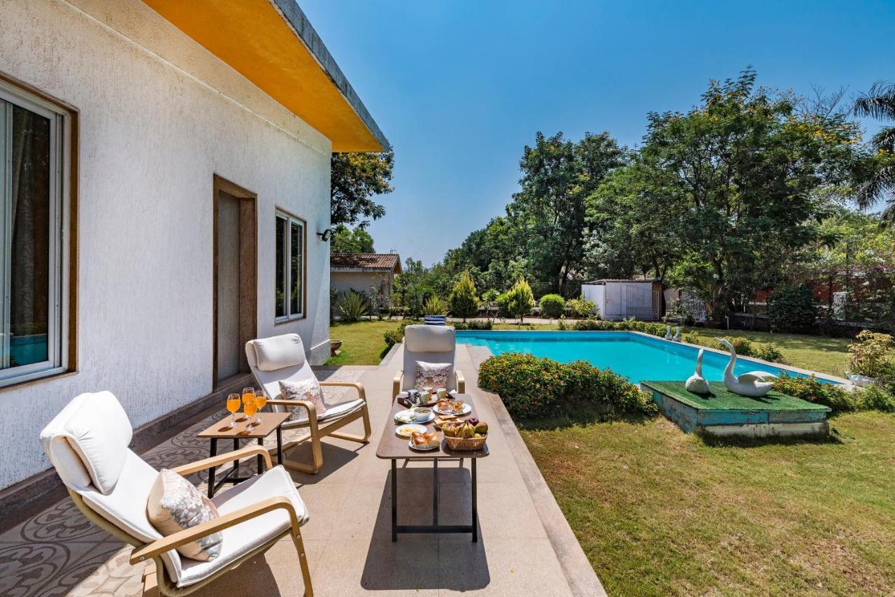 Saffronstays Roselle, Malavli - Pet-Friendly Pool Villa With Modern Interiors Lonavala Kültér fotó