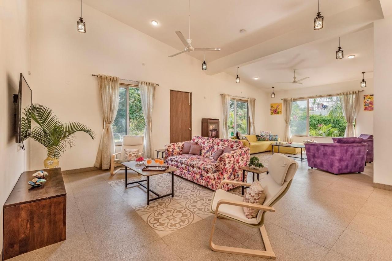 Saffronstays Roselle, Malavli - Pet-Friendly Pool Villa With Modern Interiors Lonavala Kültér fotó