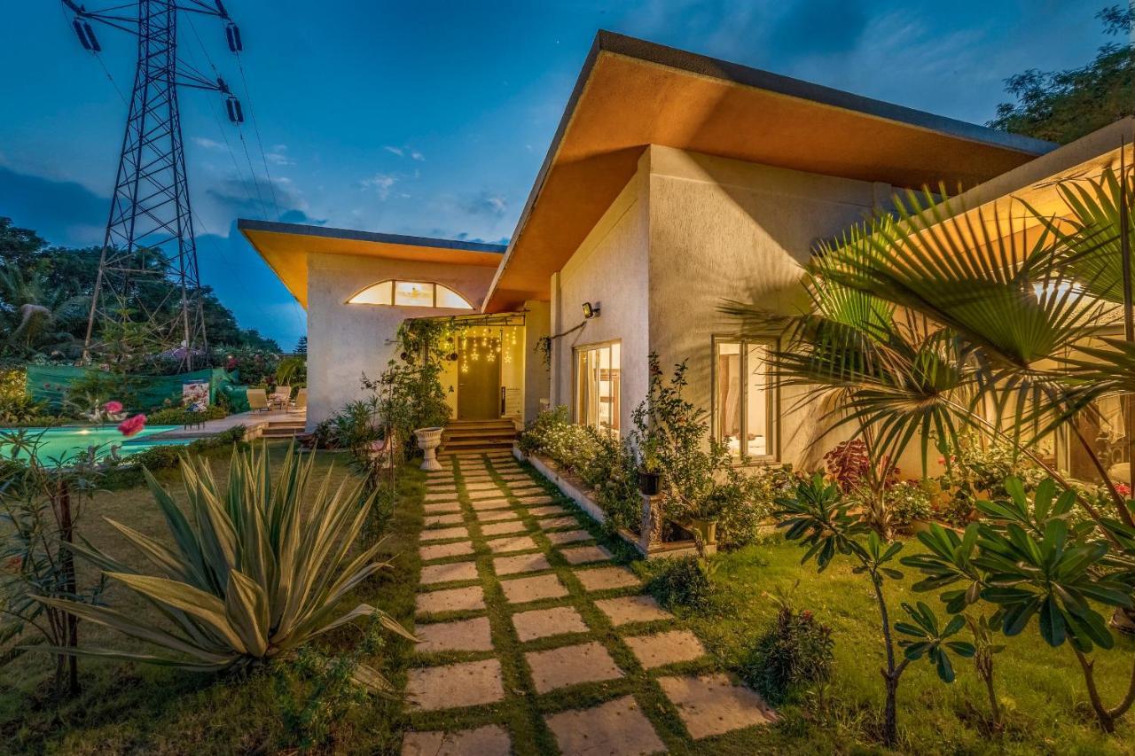 Saffronstays Roselle, Malavli - Pet-Friendly Pool Villa With Modern Interiors Lonavala Kültér fotó