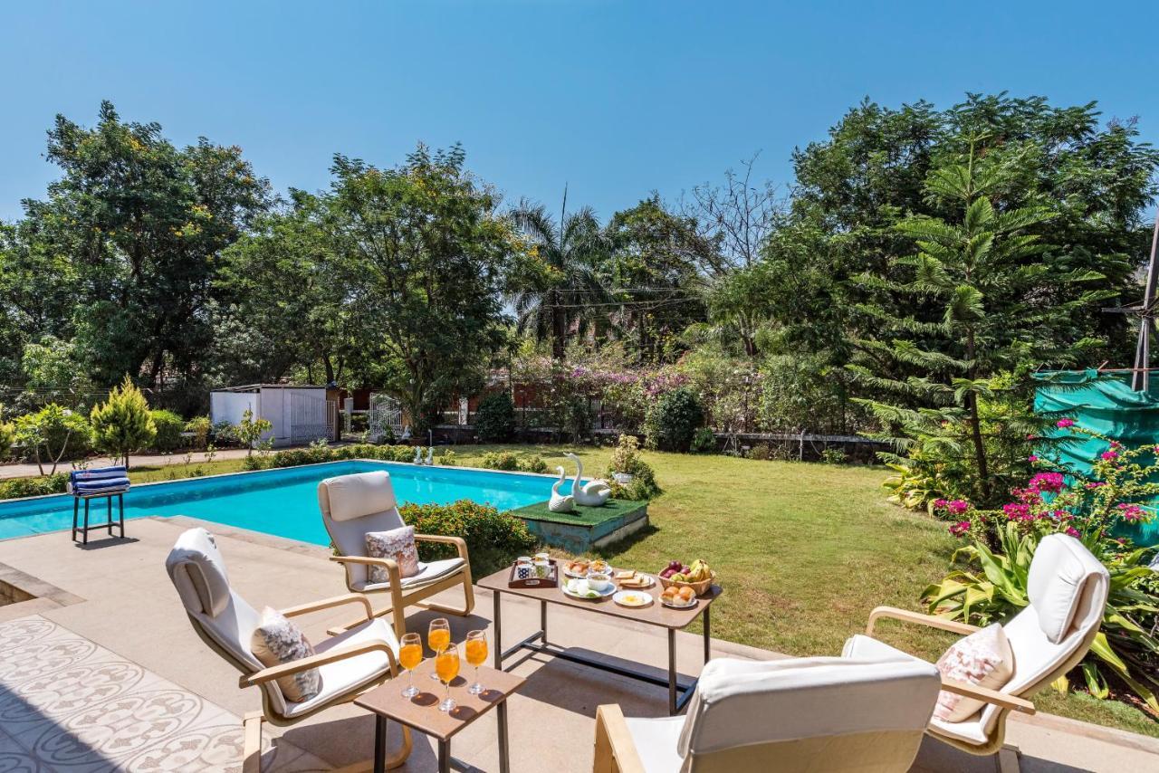 Saffronstays Roselle, Malavli - Pet-Friendly Pool Villa With Modern Interiors Lonavala Kültér fotó